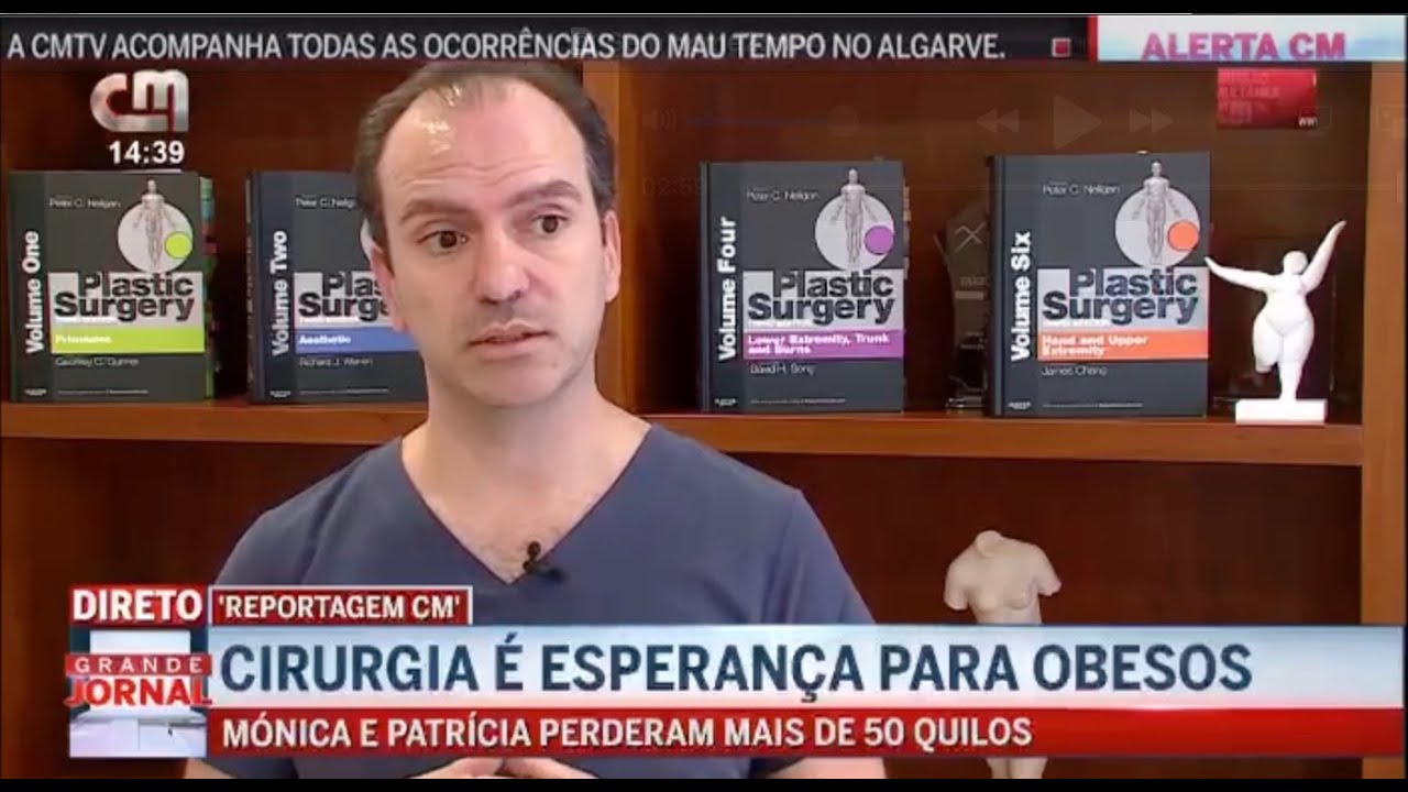 Grande Reportagem CMTV Sobre Cirurgia Plástica Pós Cirurgia Bariátrica